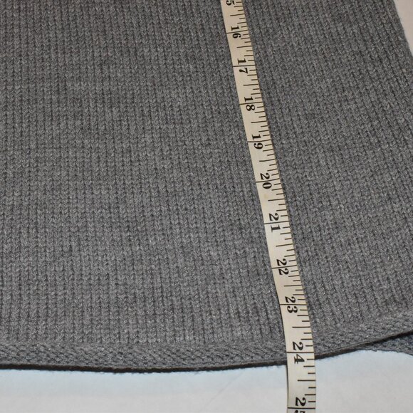 Joan Vass Long Sleeve Viscose Blend Pullover Hoodie Knit Sweater Top - Picture 7 of 10